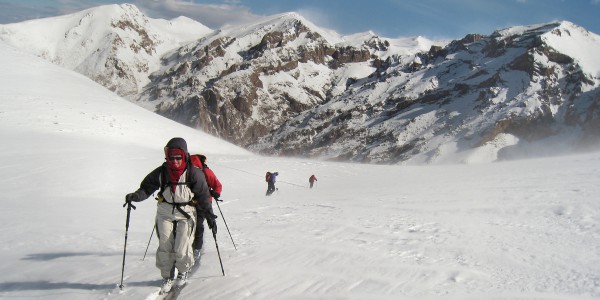Ski touring Central Anatolian Mountains Valcones of Mt. Hasan & Mt. Erciyes  